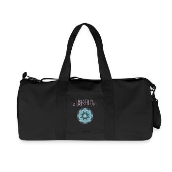 Yoga Mantra - Recycelte Canvas-Sporttasche von Stanley/Stella - Schwarz - Vorne