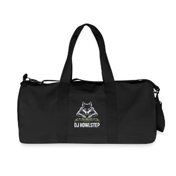 DJ HOWLSTEP Wolf Mixer Club Rave - Recycled Canvas Sports Bag by Stanley/Stella - black - Front