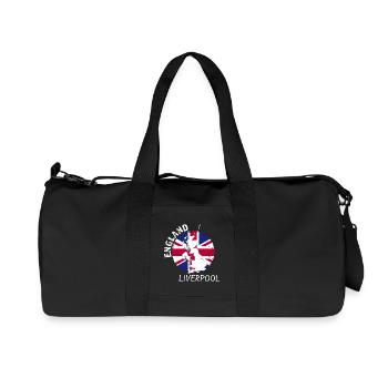 Liverpool - Recycled Canvas Sports Bag by Stanley/Stella - black - Front