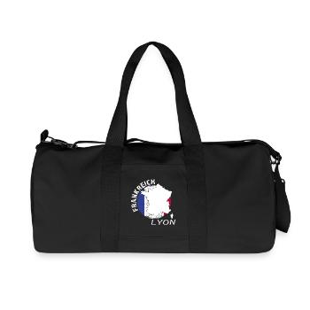Lyon - Recycled Canvas Sports Bag by Stanley/Stella - black - Front