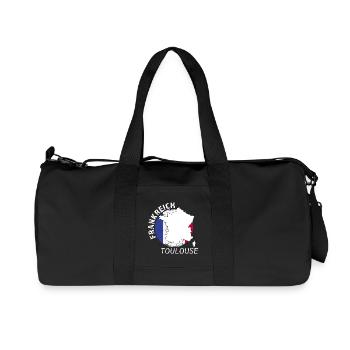 Toulouse - Sac de sport en toile recyclée Stanley/Stella - noir - Devant