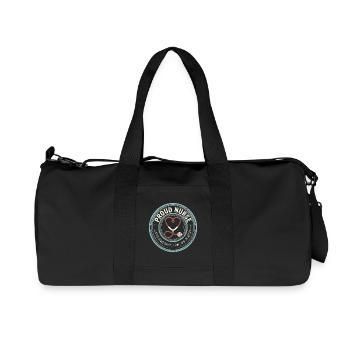 Proud Nurse - Chaos Coordinator Motiv - Recycelte Canvas-Sporttasche von Stanley/Stella - Schwarz - Vorne