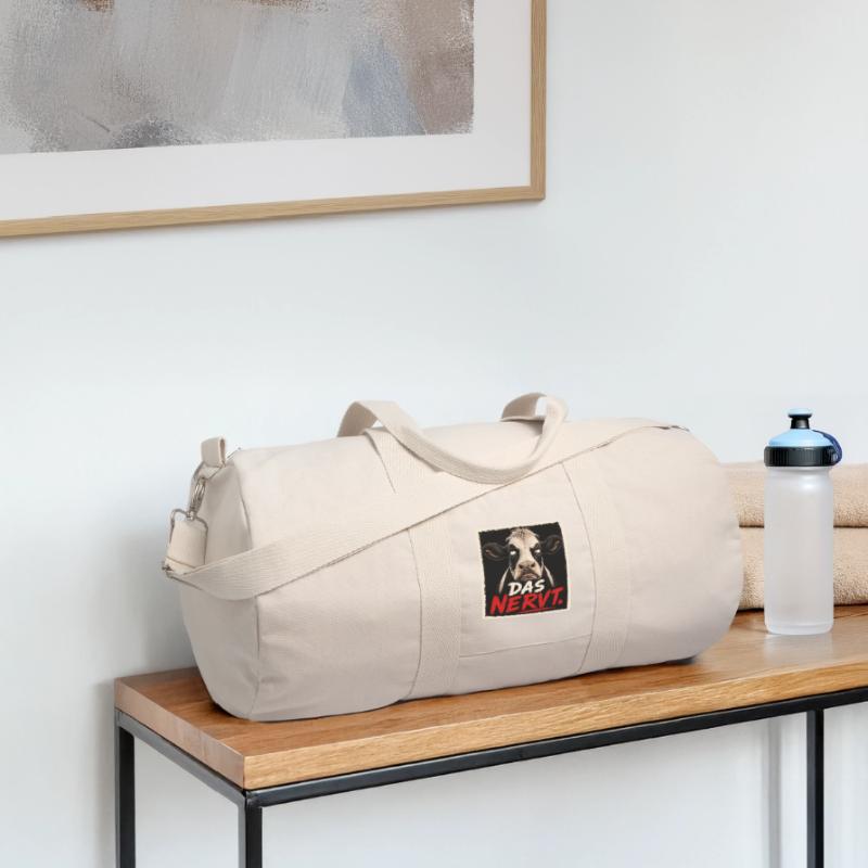 Das nervt - Kuh T-Shirt – Statement oder Geschenk Recycelte Canvas-Sporttasche von Stanley/Stella