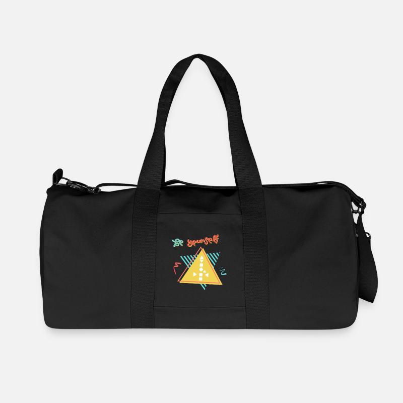 Be Yourself  - Recycelte Canvas-Sporttasche von Stanley/Stella - Schwarz