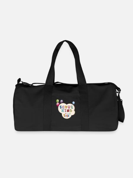 Schulkind 2026  Einschulung - Recycelte Canvas-Sporttasche von Stanley/Stella - Schwarz