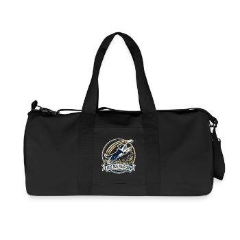 DISC DOG FIELD CREW Hund - Recycelte Canvas-Sporttasche von Stanley/Stella - Schwarz - Vorne