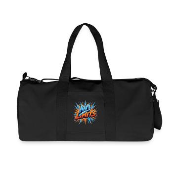 No Limits Dynamisches Leuchten - Recycelte Canvas-Sporttasche von Stanley/Stella - Schwarz - Vorne