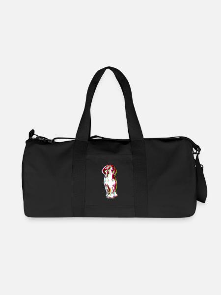 Beagle - Recycelte Canvas-Sporttasche von Stanley/Stella - Schwarz