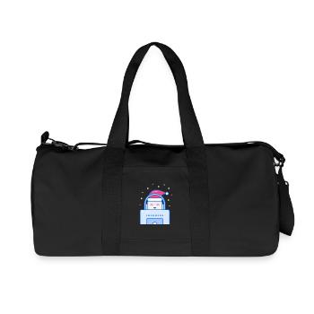Holiday Gamer - Recycled Canvas Sports Bag by Stanley/Stella - black - Front