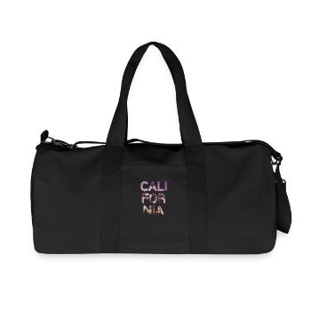 California - Recycelte Canvas-Sporttasche von Stanley/Stella - Schwarz - Vorne