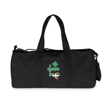 Pays Basque 07 - Sac de sport en toile recyclée Stanley/Stella - noir - Devant