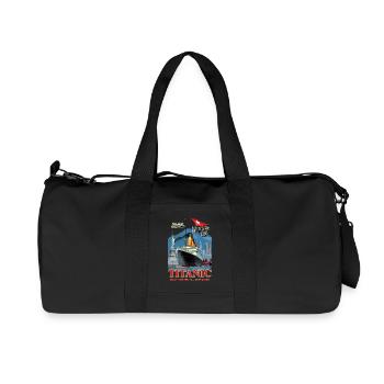 TITANIC NEW YORK CREA LOUIS RUNEMBERG © Adagp - Sac de sport en toile recyclée Stanley/Stella - noir - Devant
