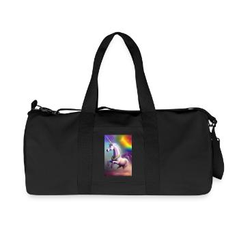 Unicorn - Recycled Canvas Sports Bag by Stanley/Stella - black - Front