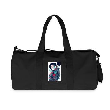 Geisha - Recycelte Canvas-Sporttasche von Stanley/Stella - Schwarz - Vorne