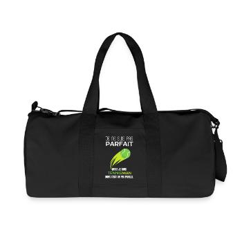 Tennisman Pas Parfait - Sac de sport en toile recyclée Stanley/Stella - noir - Devant