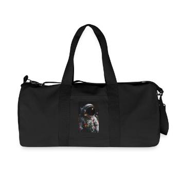 Cosmic Botanist - Recycled Canvas Sports Bag by Stanley/Stella - black - Front