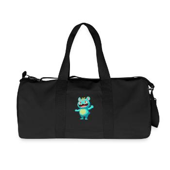 Forest Monster 0790892 - Recycled Canvas Sports Bag by Stanley/Stella - black - Front