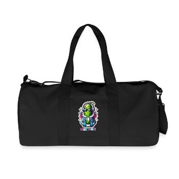 Digga Chill - Recycled Canvas Sports Bag by Stanley/Stella - black - Front