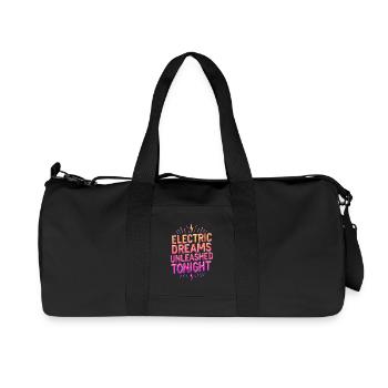 Electric Dreams - Reves Electriques - Sac de sport en toile recyclée Stanley/Stella - noir - Devant