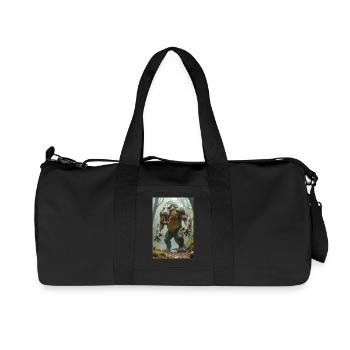 Ammit, bête monstrueuse, attendant par les écailles de j - Sac de sport en toile recyclée Stanley/Stella - noir - Devant