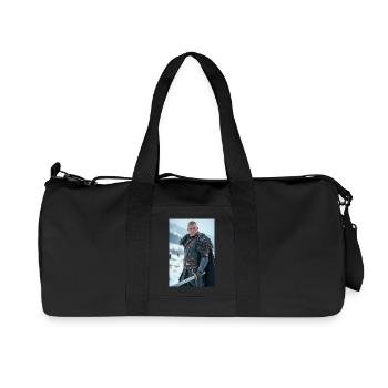 Tyr Dieu à une main de la guerre et de la justice mythe nordique - Sac de sport en toile recyclée Stanley/Stella - noir - Devant