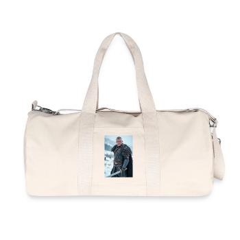 Tyr One-handed god of war and justice norse myth - Recycled Canvas Sports Bag by Stanley/Stella - natural - Front