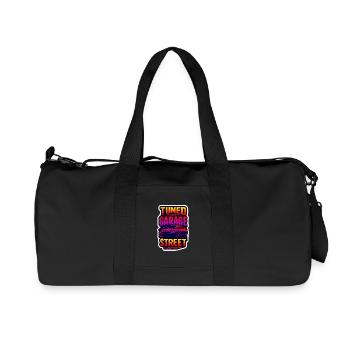 Chromed Pulse Overdrive - Recycled Canvas Sports Bag by Stanley/Stella - black - Front