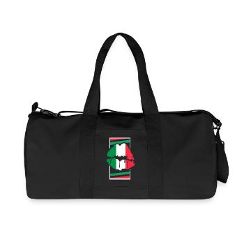 Italy - Recycled Canvas Sports Bag by Stanley/Stella - black - Front