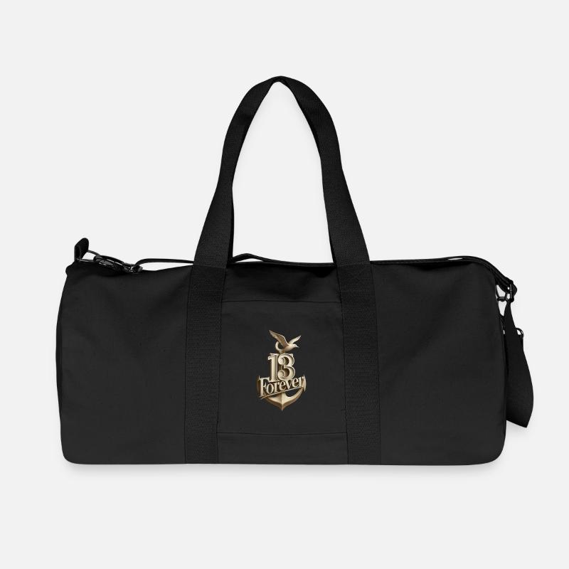 Anke 13frv - Recycelte Canvas-Sporttasche von Stanley/Stella - Schwarz