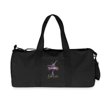 Dancer - Recycled Canvas Sports Bag by Stanley/Stella - black - Front