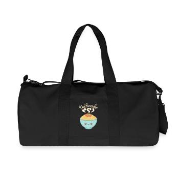 Vaffanculo T-Shirt Funny Saying Italy Fun Fun - Recycled Canvas Sports Bag by Stanley/Stella - black - Front
