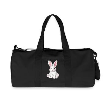 Hare - Recycled Canvas Sports Bag by Stanley/Stella - black - Front