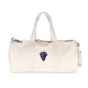 Millésime des raisins - Sac de sport en toile recyclée Stanley/Stella - blanc naturel - Devant