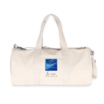 La Vera – Urban Logo - Recycled Canvas Sports Bag by Stanley/Stella - natural - Front