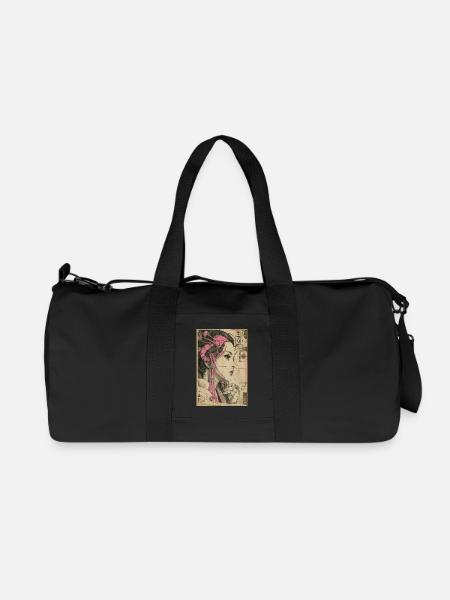 Neon-Circuit-Erbin - Recycelte Canvas-Sporttasche von Stanley/Stella - Schwarz