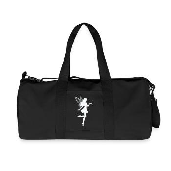 Fairy Elf - Recycled Canvas Sports Bag by Stanley/Stella - black - Front