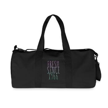 Millésime 1966 - Sac de sport en toile recyclée Stanley/Stella - noir - Devant