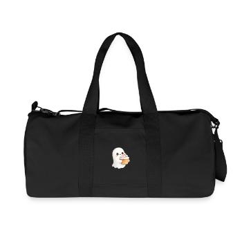 Sweet Ghost Cupcake confetti cake - Recycled Canvas Sports Bag by Stanley/Stella - black - Front