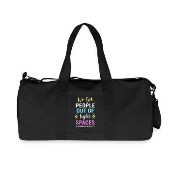 Midwife Childbirth - Recycled Canvas Sports Bag by Stanley/Stella - black - Front