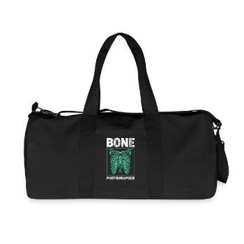 Radiologist Radiology X-ray Rad Tech MRI - Recycled Canvas Sports Bag by Stanley/Stella - black - Front