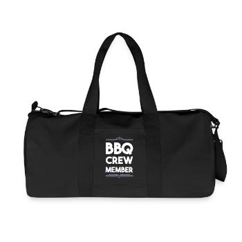 Bbq Crew - Recycelte Canvas-Sporttasche von Stanley/Stella - Schwarz - Vorne