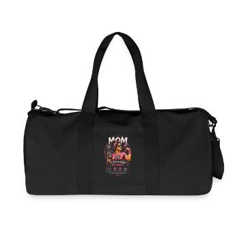 Mom Fuel: Meine Leidenschaft, mein Sport, meine Regeln - Recycelte Canvas-Sporttasche von Stanley/Stella - Schwarz - Vorne