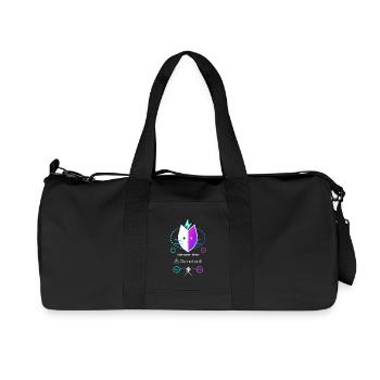 Antimatter Kitten - Recycled Canvas Sports Bag by Stanley/Stella - black - Front
