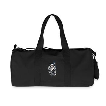 Art esthétique du piano - Sac de sport en toile recyclée Stanley/Stella - noir - Devant