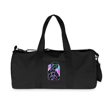 Christentum - Recycelte Canvas-Sporttasche von Stanley/Stella - Schwarz - Vorne