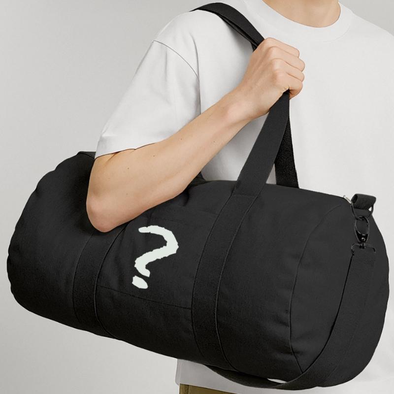 Points d’interrogation Sac de sport en toile recyclée Stanley/Stella