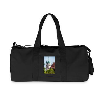 Tour de la ville de Straubing - Sac de sport en toile recyclée Stanley/Stella - noir - Devant