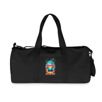 He said: Hawaii or I - Recycled Canvas Sports Bag by Stanley/Stella - black - Front