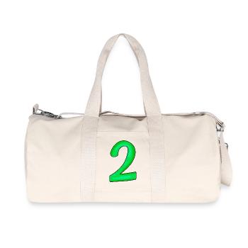 2 - Recycled Canvas Sports Bag by Stanley/Stella - natural - Front