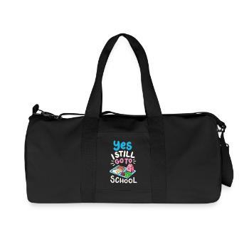 Schule Cafeteria-Crew - Recycelte Canvas-Sporttasche von Stanley/Stella - Schwarz - Vorne
